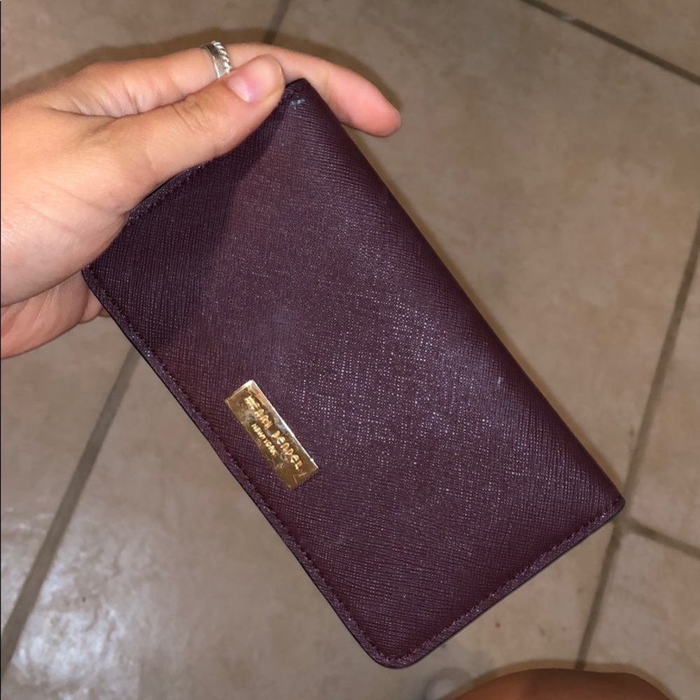 Henri Bendel Maroon Wallet